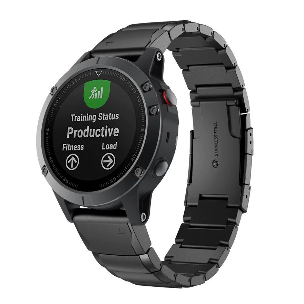 Подходит для часов Garmin Jiaming fenix6 fenix5 5x 5S Быстросъемный ремешок для часов из нержавеющей стали без инструментов