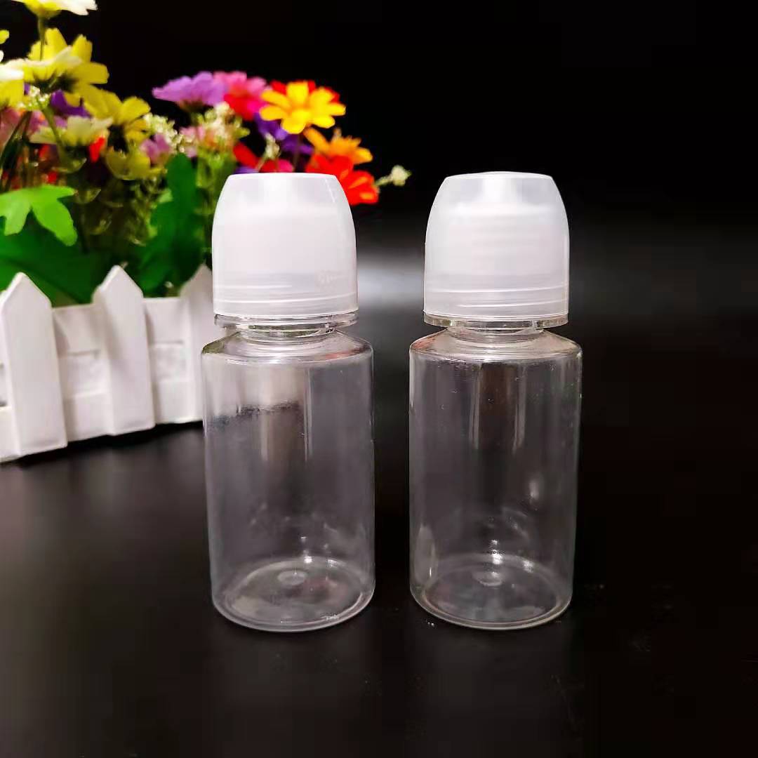 厂家现货60ml鱼药瓶带刻度尖嘴鱼食包装瓶透明塑料瓶子透明丸九瓶