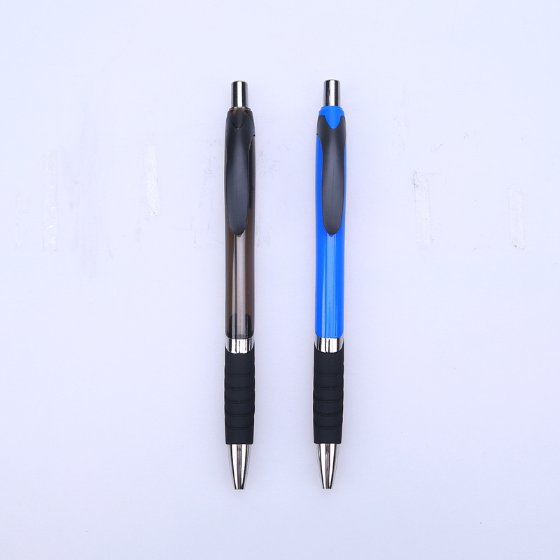 Bolígrafo medio aceite bolígrafo suministro directo de fábrica de impresión en color fijo logotipo publicidad