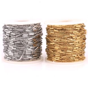 Stainless steel clip bead chain clip pipe chain O-shaped chain bar cross chain chain chain chain chain chain chain chain chain chain chain chain chain chain chain chain DIY accessories handmade