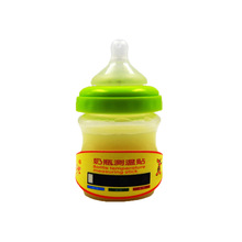 供应婴幼儿奶瓶测温贴无汞液晶数字显色温度计静电膜设计
