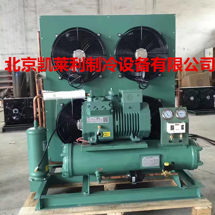 北京比泽尔压缩机组4DC-7.2Y冷库风冷半封闭机组 4DES-7Y