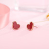 Earrings stainless steel, small accessory, simple and elegant design, light luxury style, wholesale