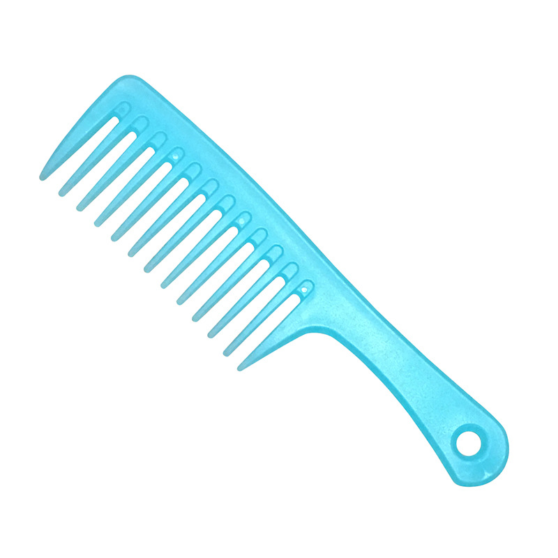 Las ventas de la fábrica de plástico engrosada cuchillo grande peine de pelo de onda grande peine de masaje peine de plástico peine champú peine