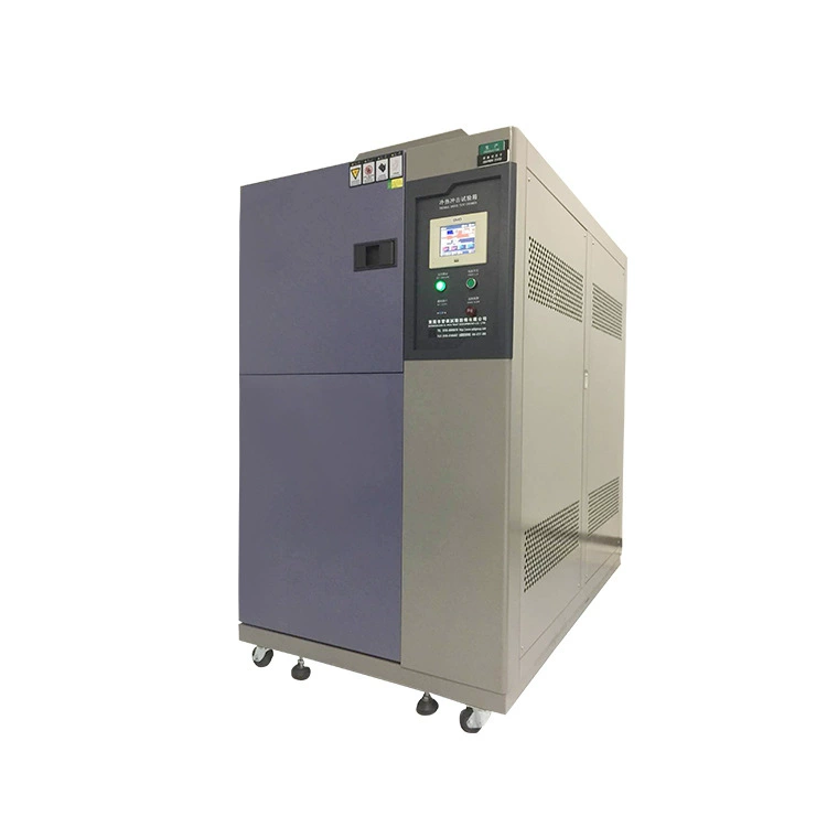 Двухкамерная камера термического шока Двухкамерная машина для испытаний на термический шок