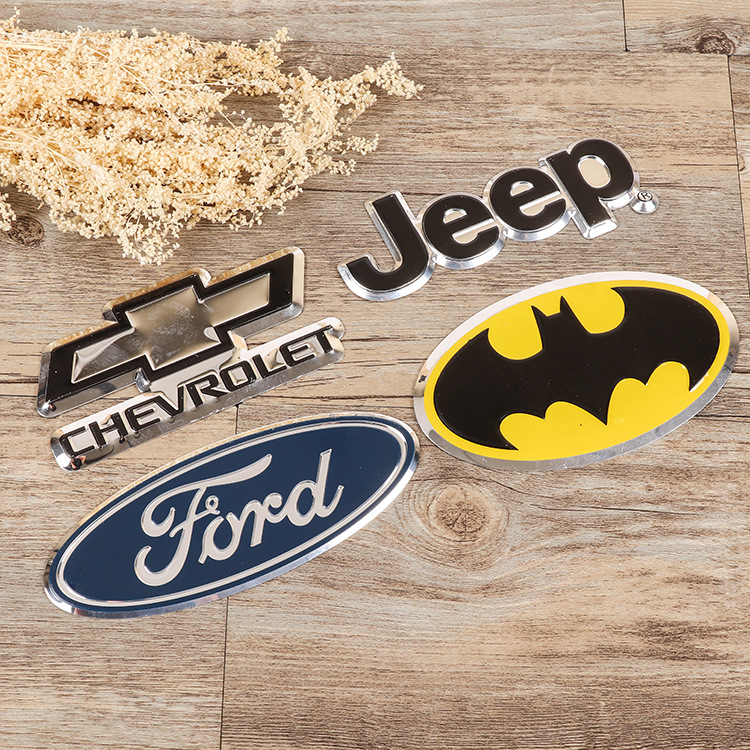 丝印刷铝牌腐蚀不锈钢铭牌车友会汽车车标可批发印logo耐磨铝牌