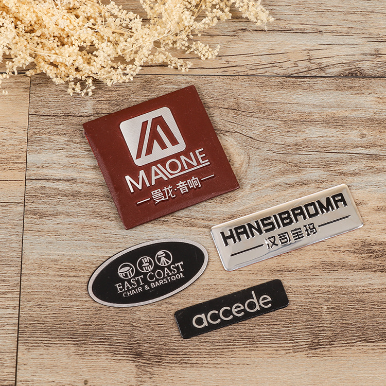 定 做铝合金高光电镀标牌拉丝腐蚀冲压铭牌异形标牌设计可定 制