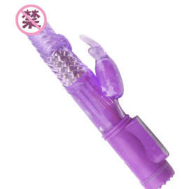 萌图招蜂引蝶转珠震动棒女用伸缩自慰按摩器成人情趣性用品批发