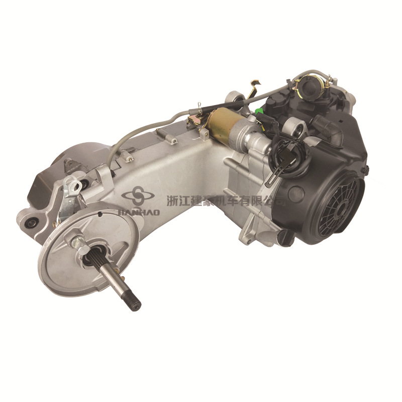 Двигатель для скутера GY6-150CC (157QMJ) в сборе