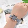 Watch, fashionable classic square quartz watches