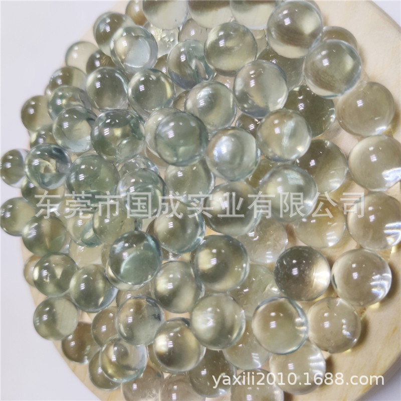 8 10 14 16 cuentas de vidrio transparente 12 11mm bola de vidrio canball tirachinas rellenadas con rotulador pintado a mano