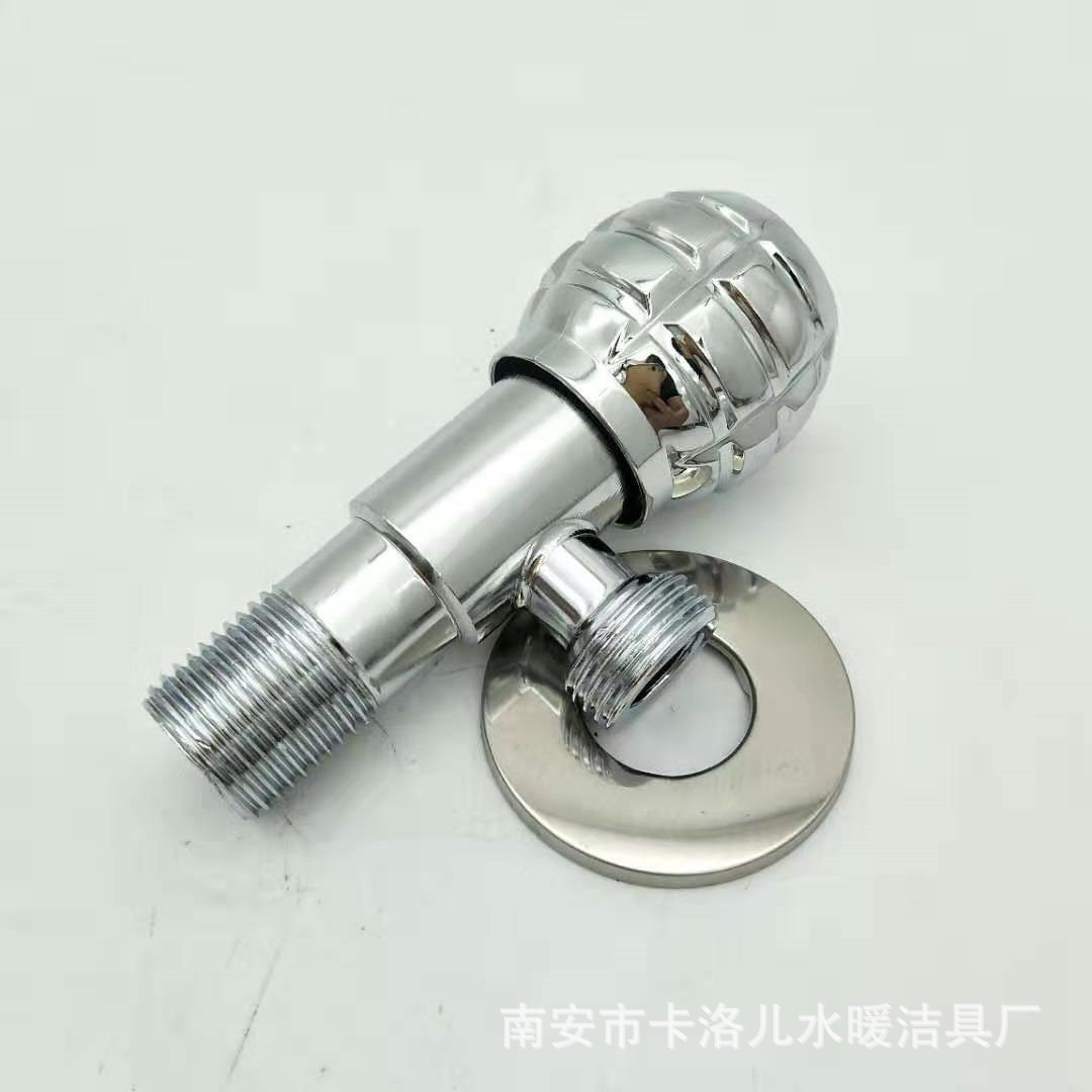 批发 手雷角阀 铁角阀卫生间进冷热三角阀 菜盆龙头出止角阀