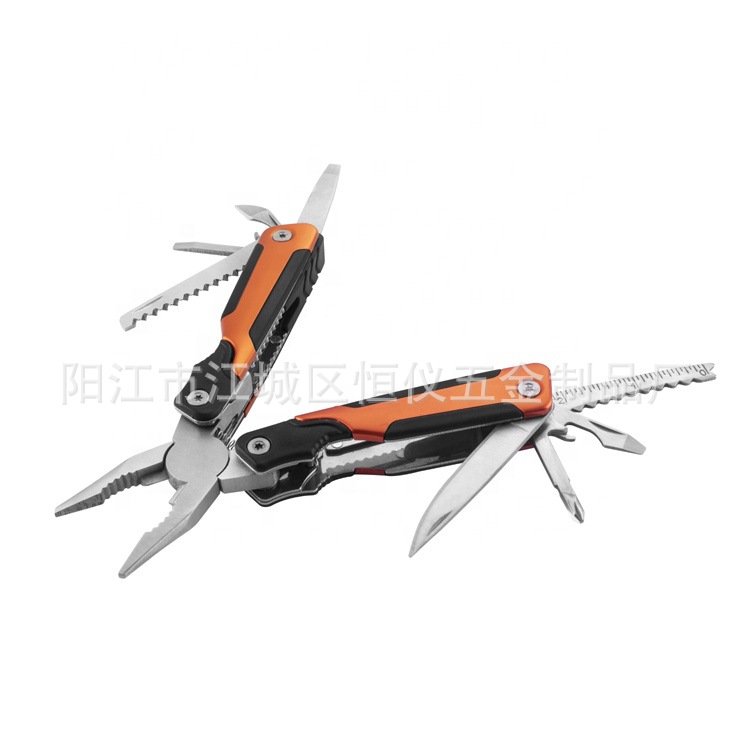 创意造型多功能钳子 铝壳组合工具钳 可折叠多功能刀钳户外野营钳