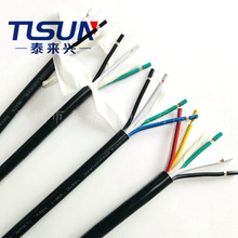 工厂直销供应 UL电源线 防水电缆SJTW 5芯16AWG 户外灯具用连接线