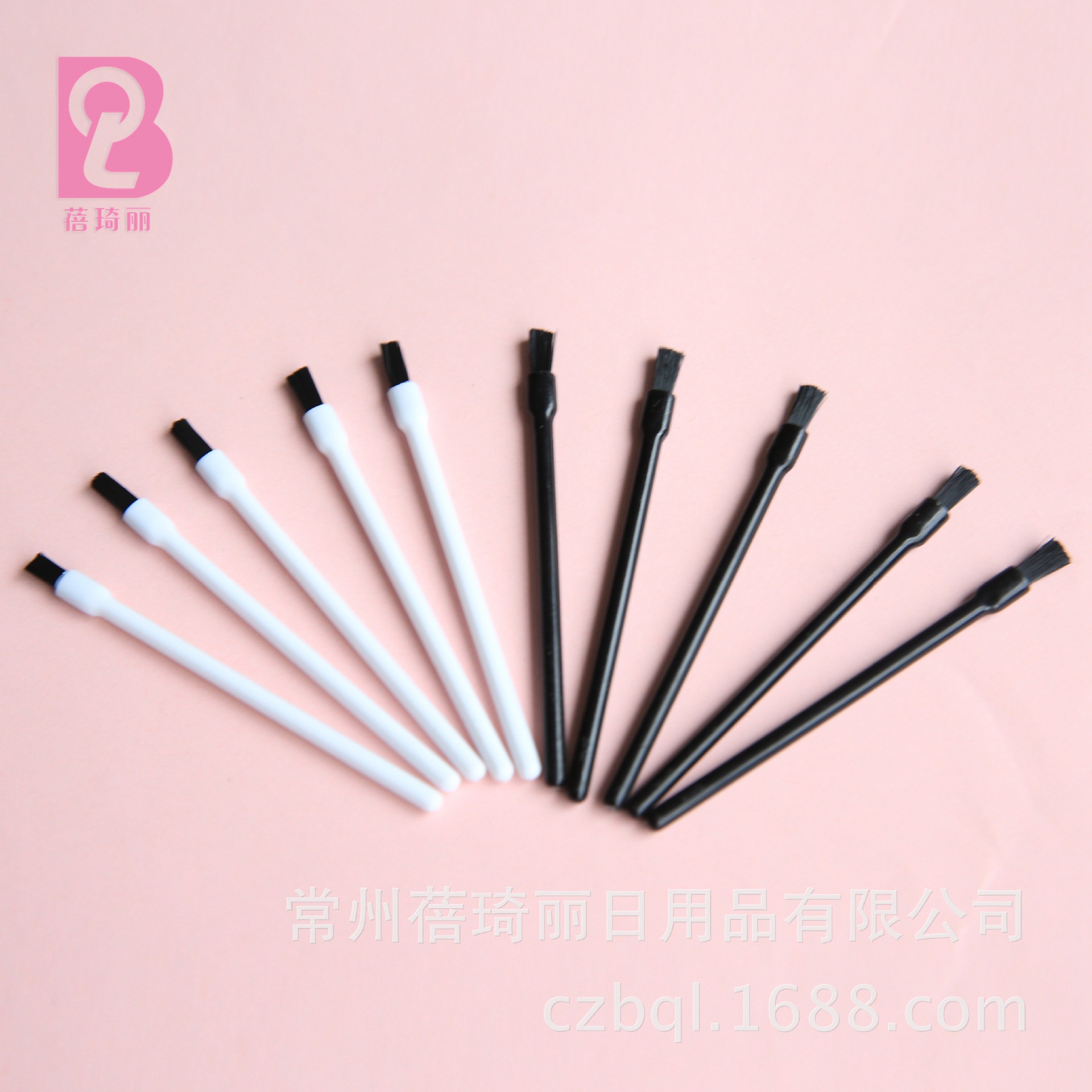 Cepillo de labios de pelo de nylon plano desechable cepillo de labios de plantación de pelo de boca plana cepillo de cejas cepillo multifuncional desechable herramienta de maquillaje