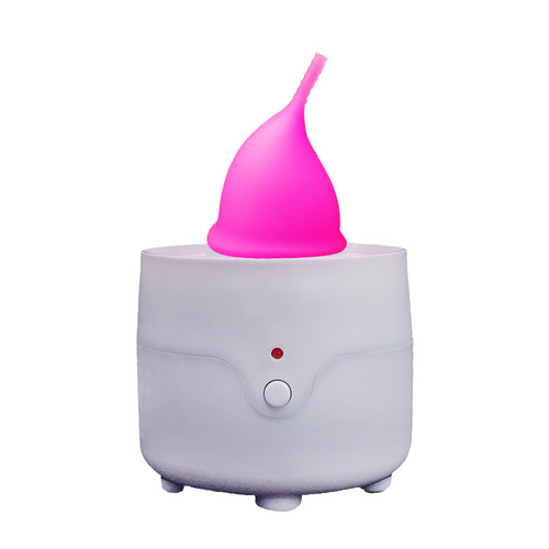Special sterilizer for menstrual cups, automatic timed steam sterilization, compact and easy-to-carry silicone supplies cleaner