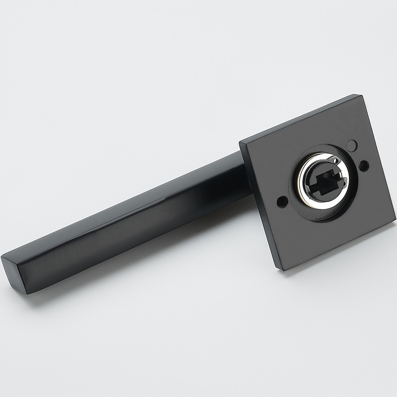 Cerradura de puerta de dormitorio de estilo europeo habitación de madera maciza cerradura de la puerta de hardware universal manija de la puerta cerradura dividida