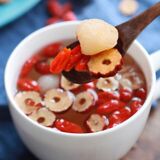 Guiyuan Wolfberry Jubube Tea 12G Комбинированный цветочный чай пять сокровищ