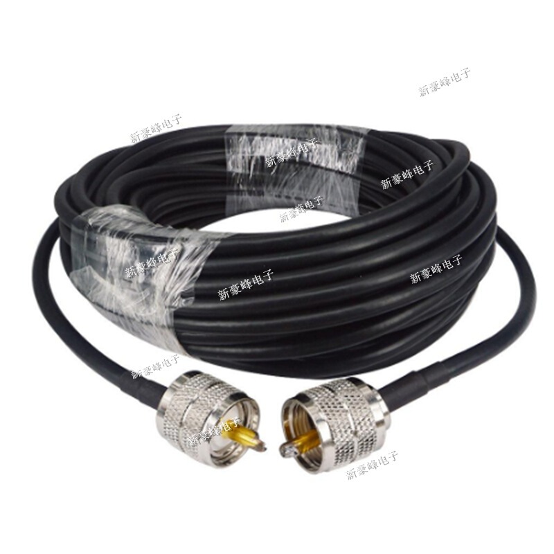 All copper PL259 male head to male head UHF extension 10/15/20/30 m RF coaxial RG213 connection line