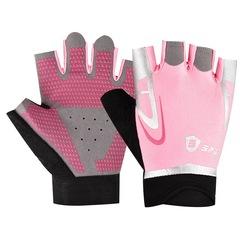 騎行半指手套健身運動戶外自行車開車透氣耐磨旅遊登山防滑手套