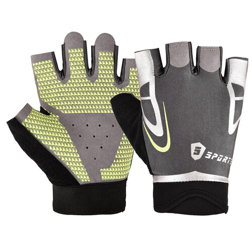 Cycling half-finger gloves fitness sports outdoor bike driving breathable wear-resistant travel hiking anti-slip gloves