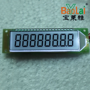 Duan Code Lcd Lcd Display Customized Meter Temperature and Humidity Htn Display Power Black and White Screen Factory Direct