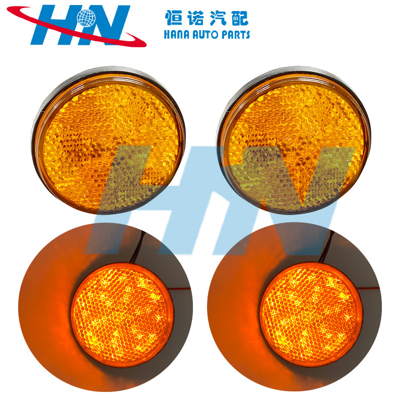 Las ventas de la fábrica camión reflector motocicleta automóvil motocicleta universal Amazon camión luz lateral trasera