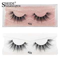 Poisede Elegant Pair of Genuine Mink Eyelashes, Natural and Dense, Hot Selling in the Middle East, Factory Direct Sale