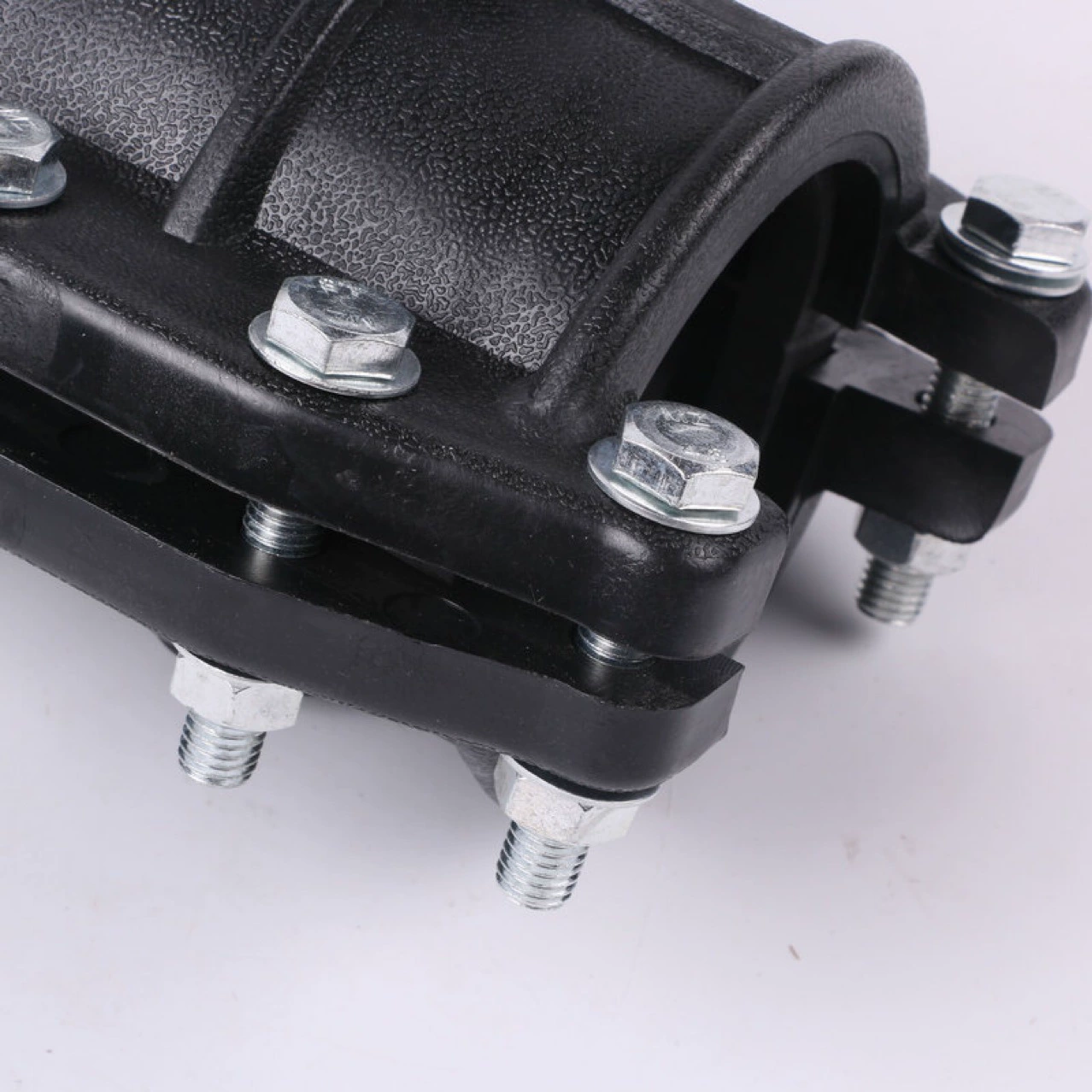 Half Festival PE water supply pipe plastic emergency joint joint 50-315 pipe hot melt-free cross-border best-selling model