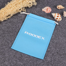 定制圣诞款束口无纺布袋零食大礼包盲袋定做收纳双抽绳袋印logo