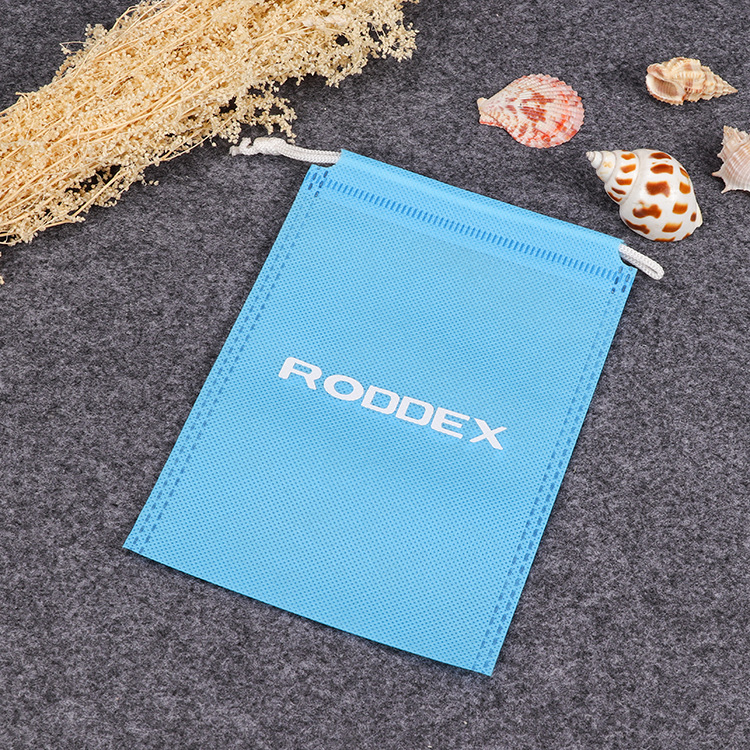 定制圣诞款束口无纺布袋零食大礼包盲袋定做收纳双抽绳袋印logo