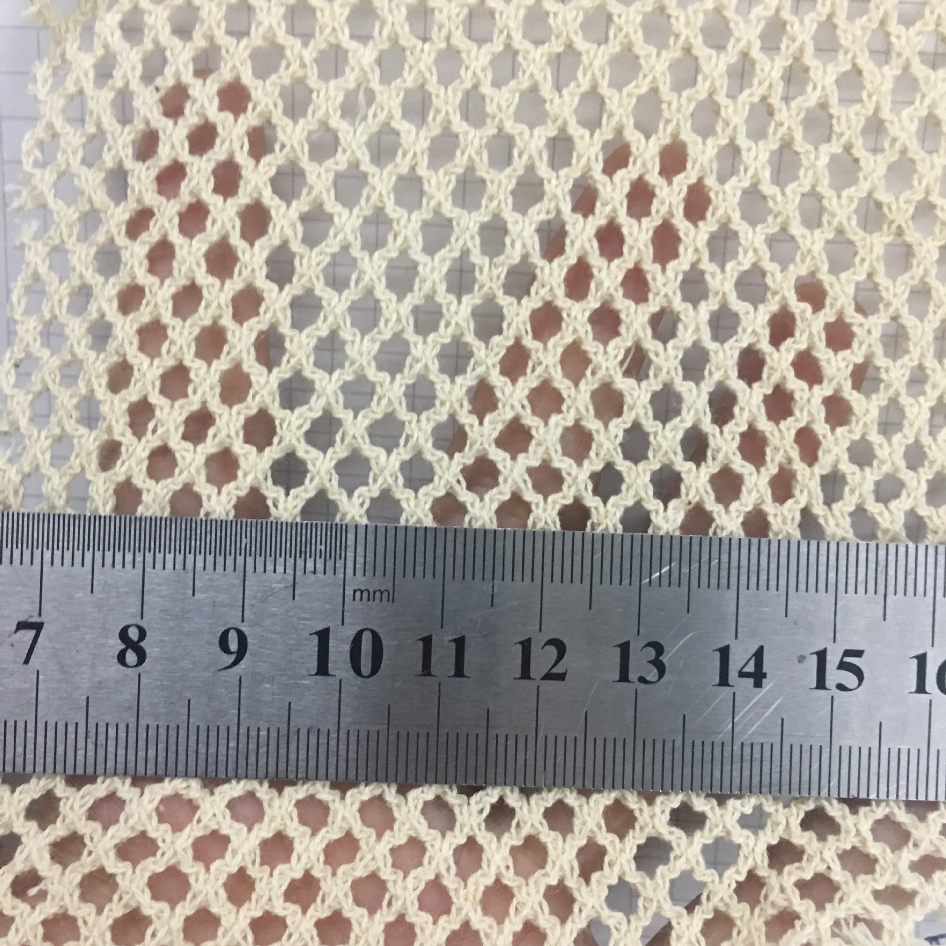 全棉六角网现货 水果袋 服装全棉网眼网布袋子网