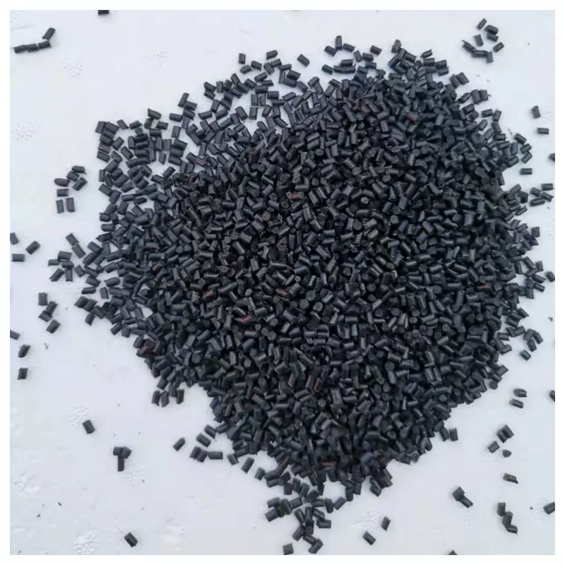 产地货源高光改苯塑料冰箱空调黑色ps回料现货475抽粒料再生料