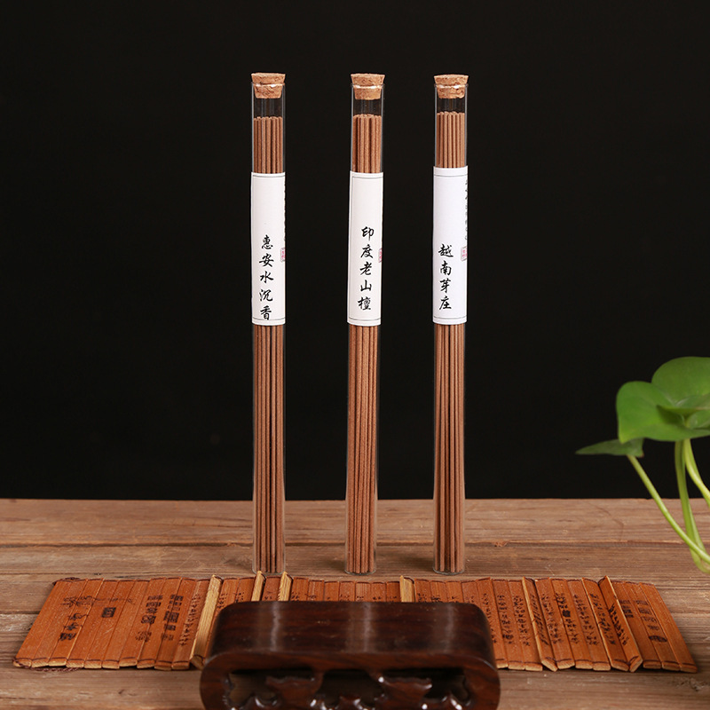 Factory Direct Sale 10g Acrylic Tube Agarwood Incense Thread, Pear-Shaped Incense for Bedroom, Nha Trang Indian Laoshan Sandalwood Agarwood Incense Factory Direct Sale 10g Acrylic Tube Agarwood Incense Thread, Pear-Shaped Incense for Bedroom, Nha Trang Indian Laoshan Sandalwood Agarwood Incense