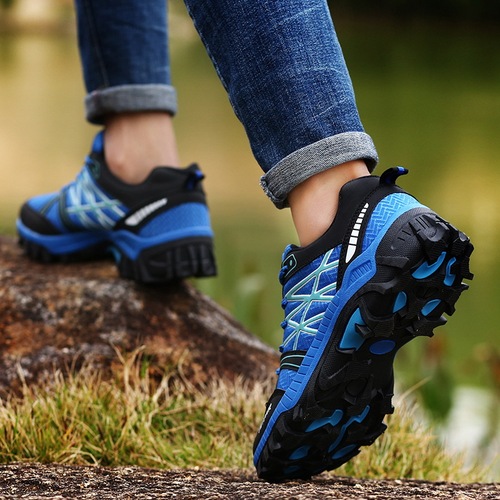 Cross-border supply of outdoor shoes, low-cut hiking shoes, no-use sports shoes, breathable mesh casual shoes, foreign trade, large size shoes for men