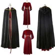 魔发奇缘 长发公主葛索妈妈cosplay动漫表演服装仙气古装时尚