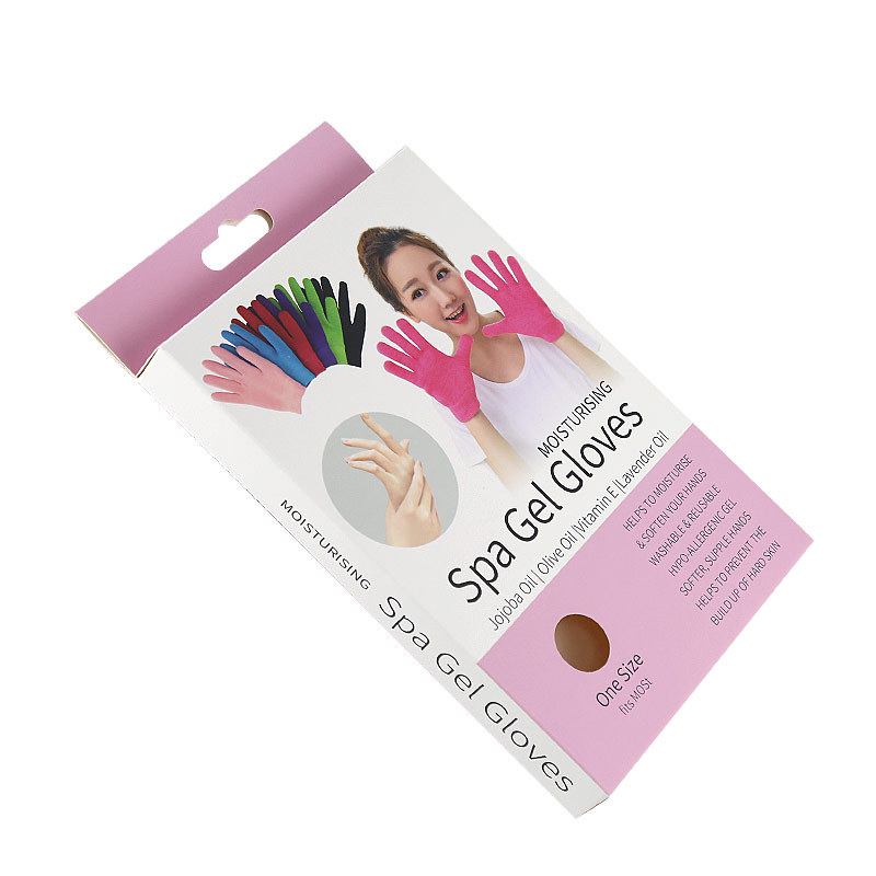 袜子手套纸盒 凝胶袜手套礼物盒子 精美简约 空盒包装盒