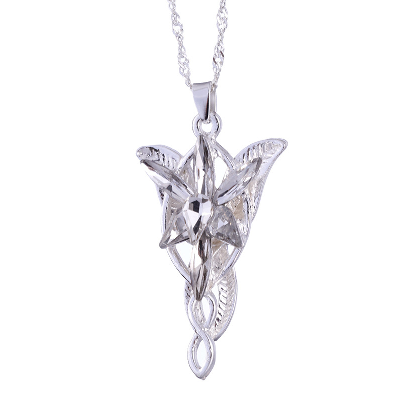 Silver Twilight Star Necklace for Women Daily Wear