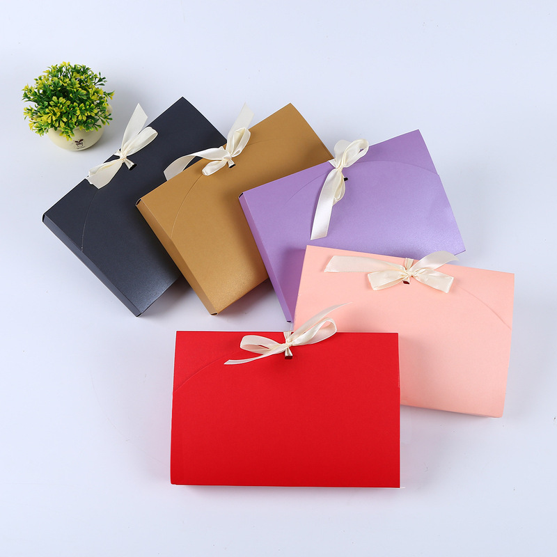 Factory spot carton scarf pajamas shirt packaging box towel underwear exquisite gift box gift box products