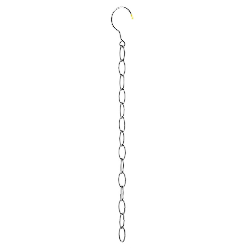 Cadena de ropa galvanizada cuerda de secado armario de acero inoxidable Cadena de almacenamiento tienda de ropa multifuncional ropa colgando rack ropa colgando image 5