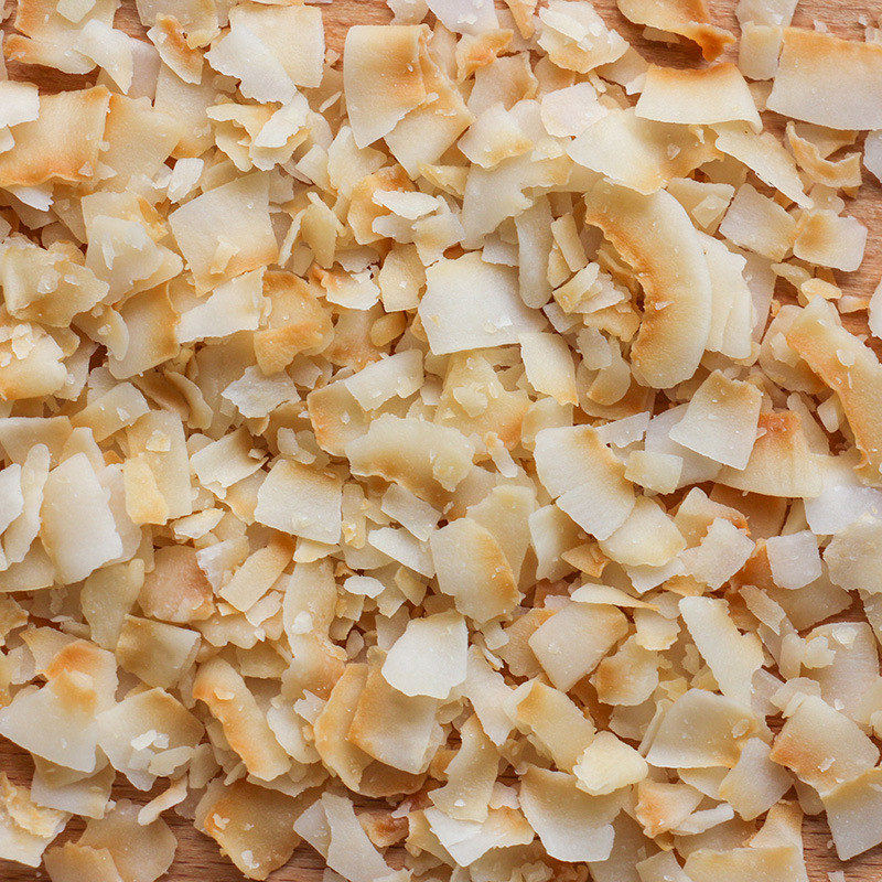 The Xiangyao Family Philippine Imported Original Roasted Coconut Chips 500g Golden Coconut Chips Snack Ice Cream Milk Tea Shop Bakery