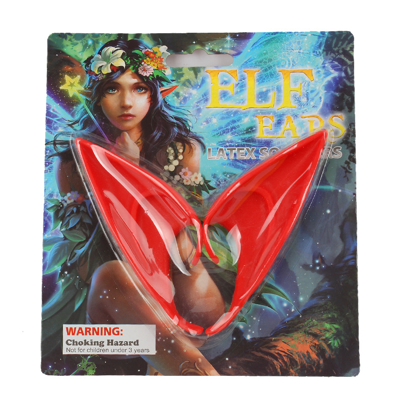 물집 포장 12cm 빨간색