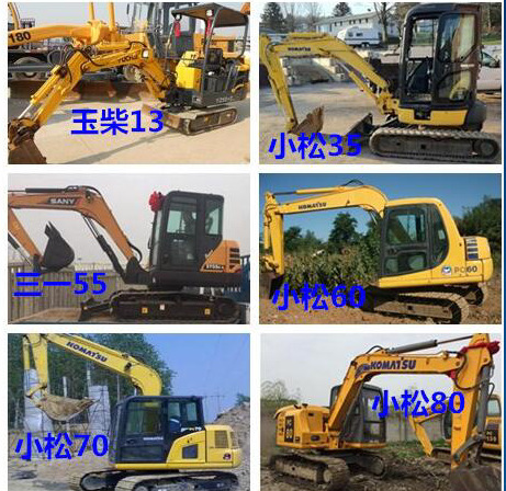 Comercio exterior exportación de compras Komatsu15 18 20 pequeña excavadora con chasis telescópico de brazo