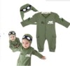 Green bodysuit for boys