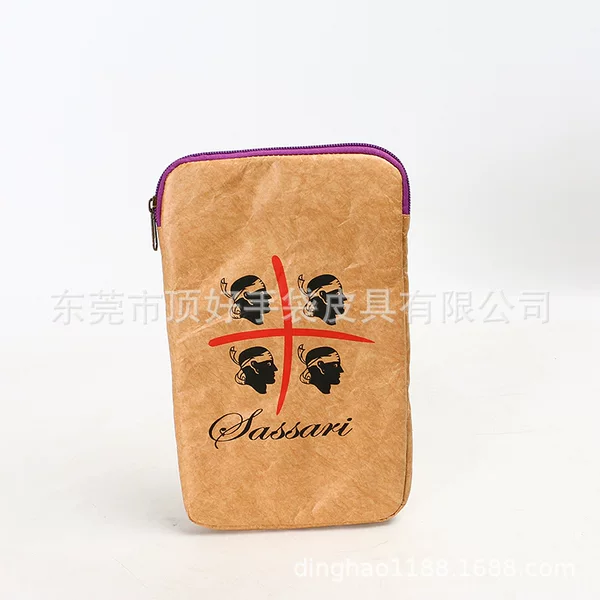 Environmental Protection Tear Not to Rupt Tyvek Laptop Handbag Fashionable European and American Style DuPont Paper Computer Zipper Bag