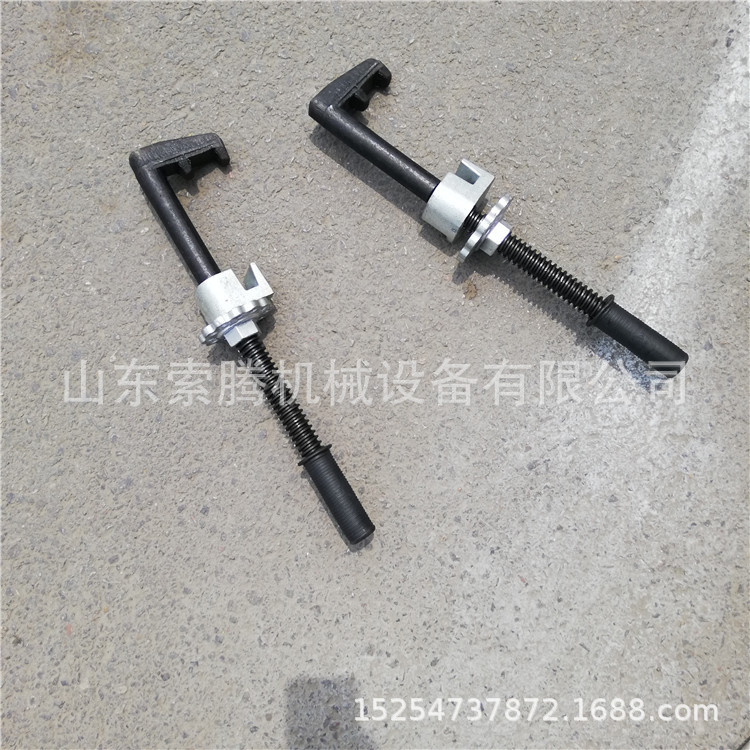 真材实料铁路倒插锁 锻钢尖轨钩锁器 勾型扳手内锁式索腾牌