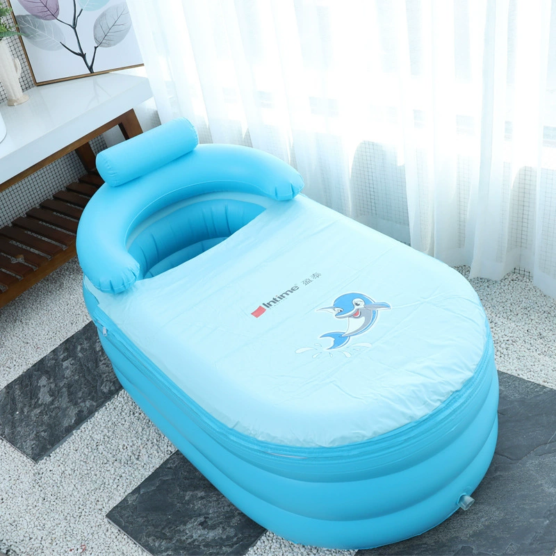 Утолщенная теплая надувная Ванна Бытовая Складная Ванна для взрослых, Детская ванна, пластиковое ведро для ванны