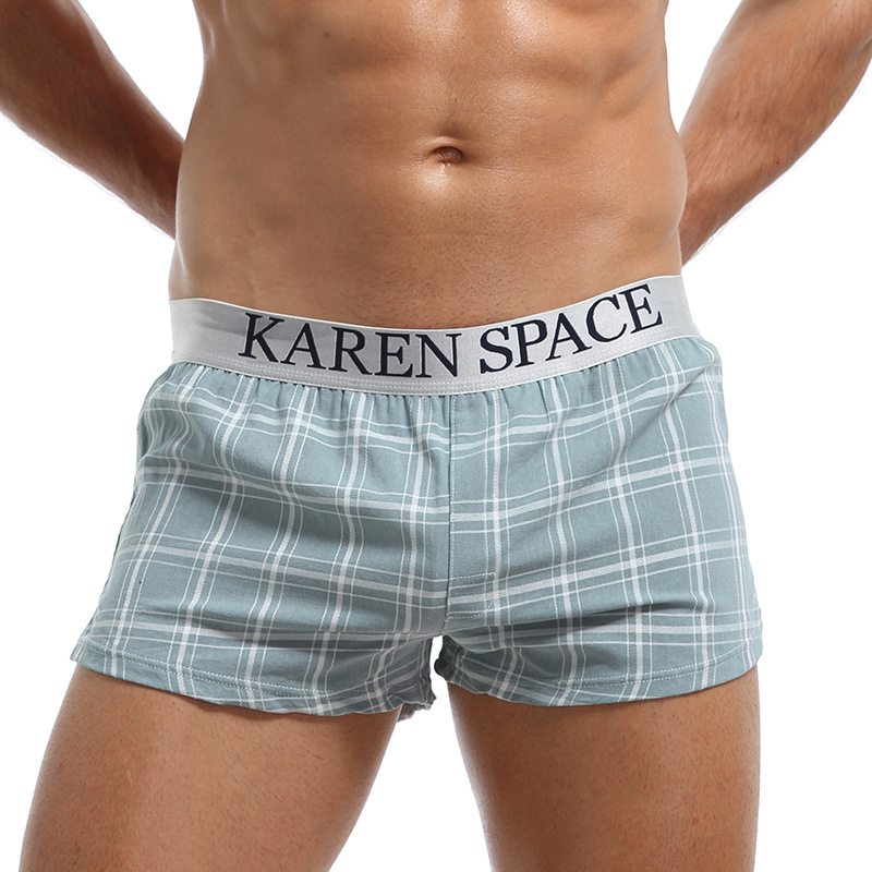 Men's boxer shorts Arro pants new pure cotton breathable thin home pajama pants boxer shorts underwear wholesale