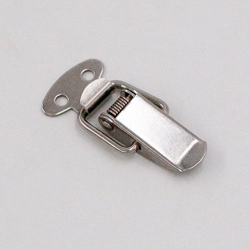 Mini 201 stainless steel luggage accessories metal spring luggage iron wooden box buckle cabinet home lock accessories
