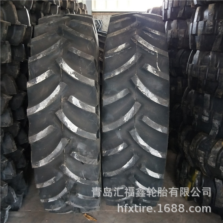 供应农用大马力拖拉机轮胎18.4-42 R-1S加密人字花纹
